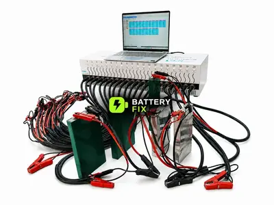 מערכת בדיקה מקצועית לסוללות ליתיום BATTERY FIX